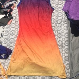Rainbow dress